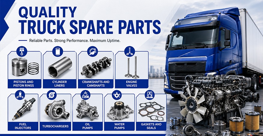 Quality Truck Spare Parts List